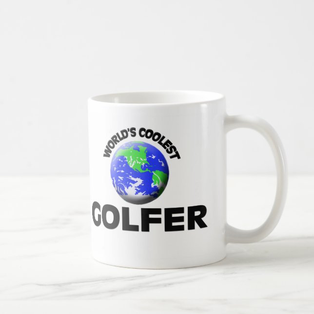 Der coolste Golfspieler der Welt Tasse (Rechts)