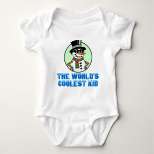Der Coolste Kinderschneemann der Welt Baby Strampler