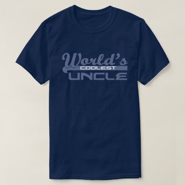 Der coolste Onkel der Welt T-Shirt (Design vorne)