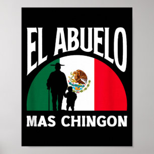 Der coolste Opa lustiger mexikanischer Opa El abu Poster