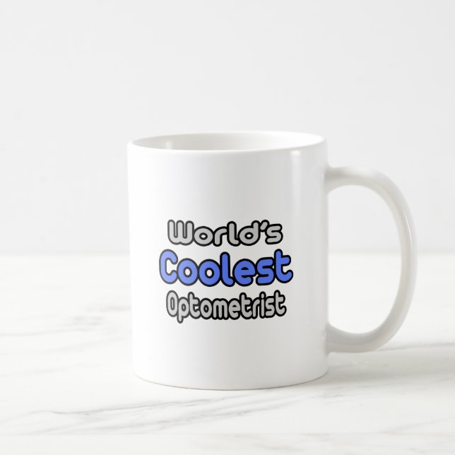 Der Coolste Optometriker der Welt Kaffeetasse (Rechts)