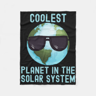 Der coolste Planet des Sonnensystems Sonnentag Fleecedecke