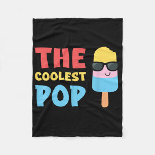 Der coolste Pop aller Zeiten Lustiger Vatertag für Fleecedecke