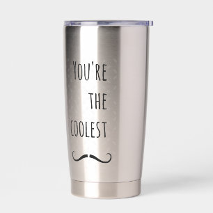 Der coolste Schnurrbart Thermobecher