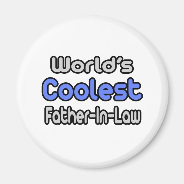 Der Coolste Schwiegervater der Welt Magnet (Vorne)