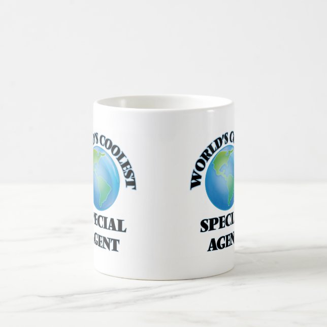 Der coolste spezielle Agent der Welt Kaffeetasse (Mittel)