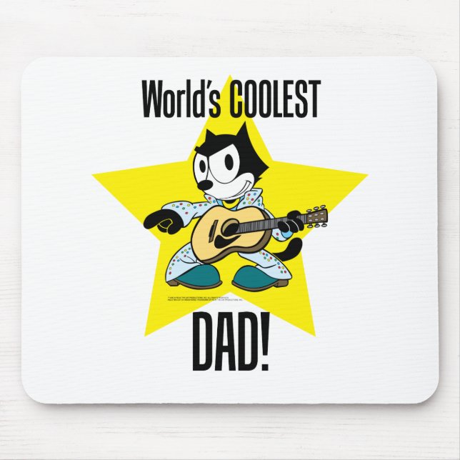 Der coolste Vater Mousepad der Welt (Vorne)