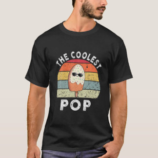 Der Coolstste Pop Bester Vater je Vintager Vaterta T-Shirt