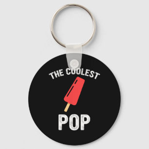 Der Coolstste Pop Vathers Day Funny World Schlüsselanhänger