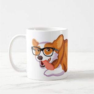Der Corgi Sploot Kaffeetasse