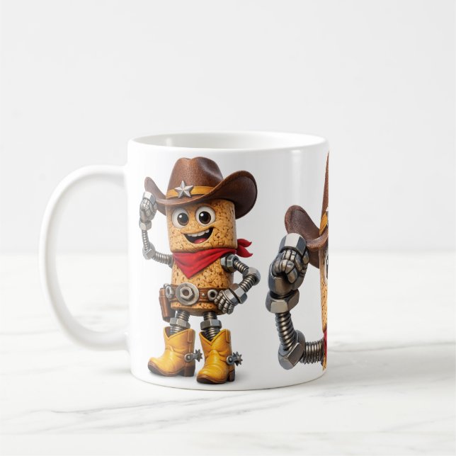 Der Corky Sheriff Kaffeetasse (Links)