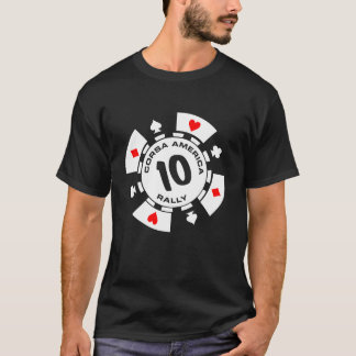 Der Corsa der Männer Poker-Chip-T - T-Shirt
