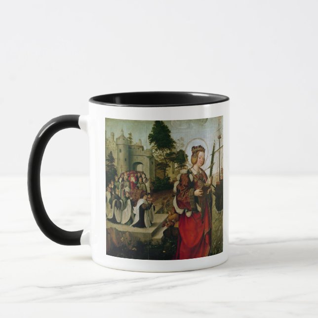 Der Cortege der Relikte von St. Auta Tasse (Links)