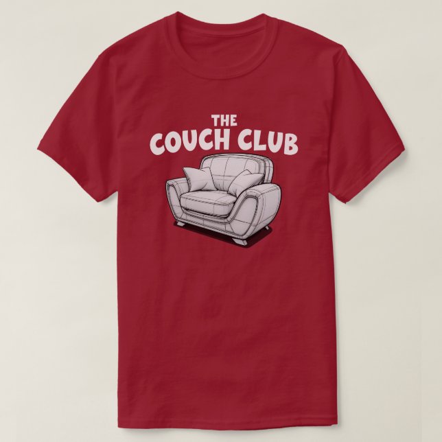 Der Couch Club T-Shirt (Design vorne)