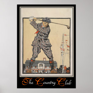 Der Country Club Print Poster