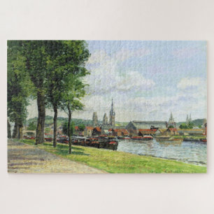 Der Cours la Reine, die Kathedrale von Notre Dame Puzzle