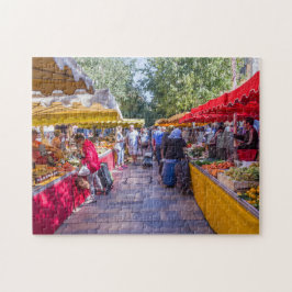 Der Cours Lafayette Market, Place Louis Blanc Puzzle