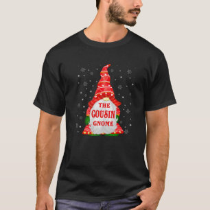 Der Cousin-Gnom-Weihnachten passende Familie Xmas T-Shirt