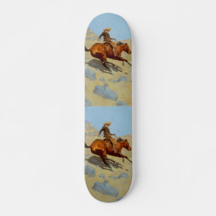 Der Cowboy Frederic Remingtons (1902) Skateboard