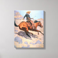Der Cowboy (Öl auf Leinwand)