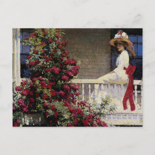 Der Crimson Rambler Postkarte