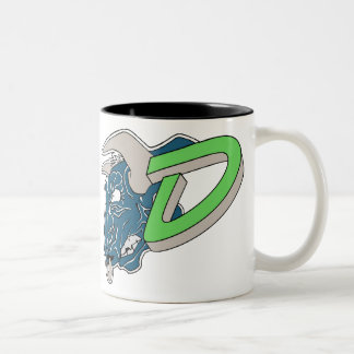 Der Cup des Desperado-Baseballteams Zweifarbige Tasse