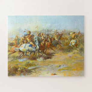 Der Custer-Kampf Charles Marion Russell 1903 Puzzle
