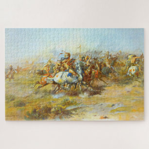 Der Custer-Kampf Charles Marion Russell 1903 Puzzle