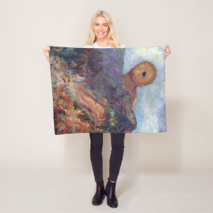 Der Cyclops, Redon, 1898-1900 Fleecedecke