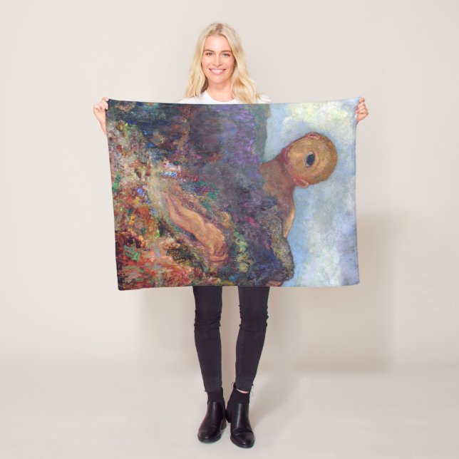 Der Cyclops, Redon, 1898-1900 Fleecedecke (Beispiel)