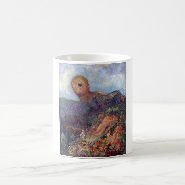 Der Cyclops, Redon, 1898-1900 Kaffeetasse (Mittel)