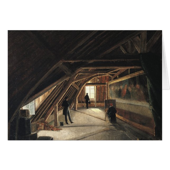 Der Dachboden eines Museums (Vorderseite (Horizontal))