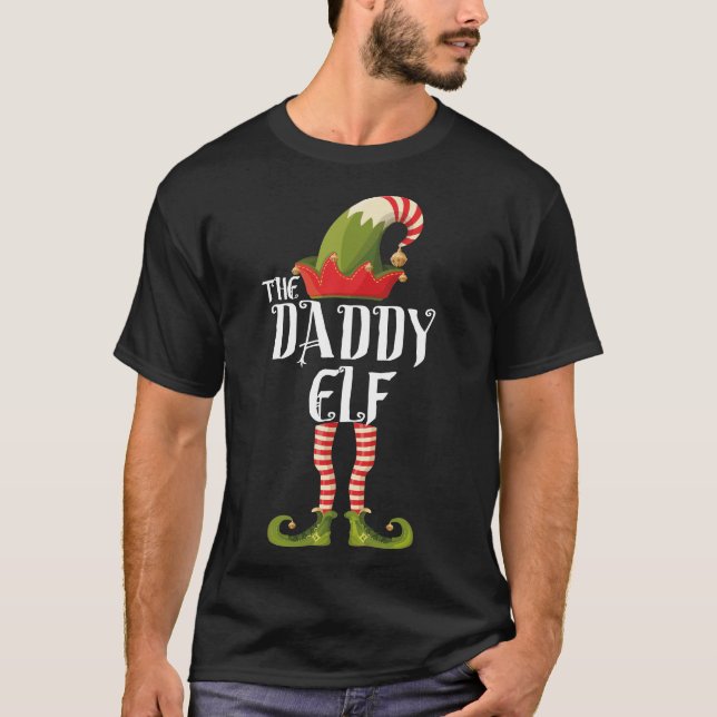 der Daddy Elf T-Shirt (Vorderseite)