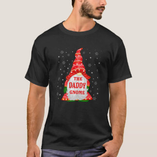 Der Daddy Gnome Weihnachten Matching Familie Xmas T-Shirt