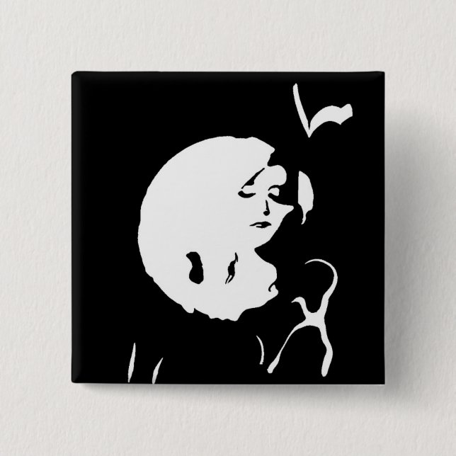 Der Dame Button (Vorderseite)