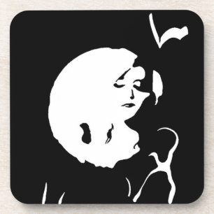 Der Dame Getränkeuntersetzer