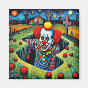 Der Dämonenclown entsteht Magnet