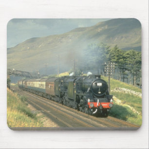 Der dampf-geschleppte Zug der britischen Eisenbahn Mousepad