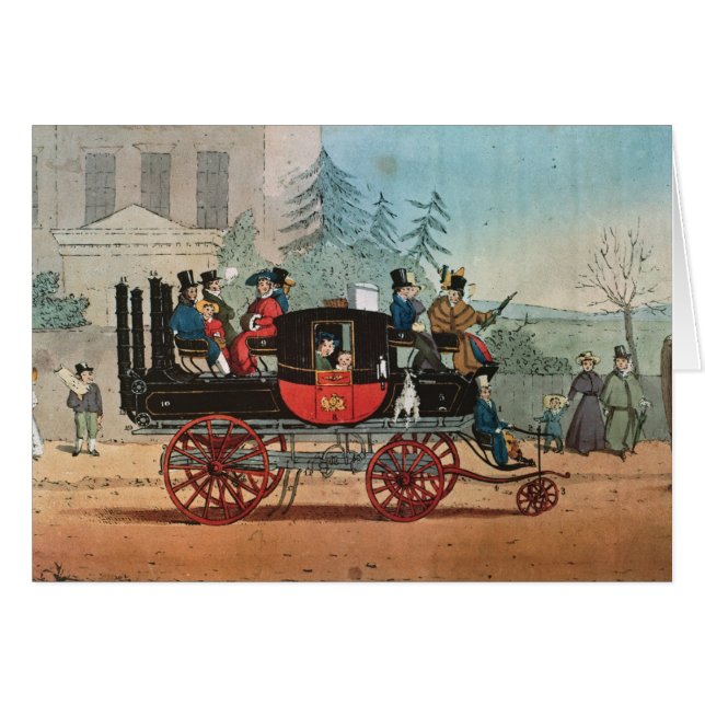 Der Dampf-Zug (Vorderseite (Horizontal))