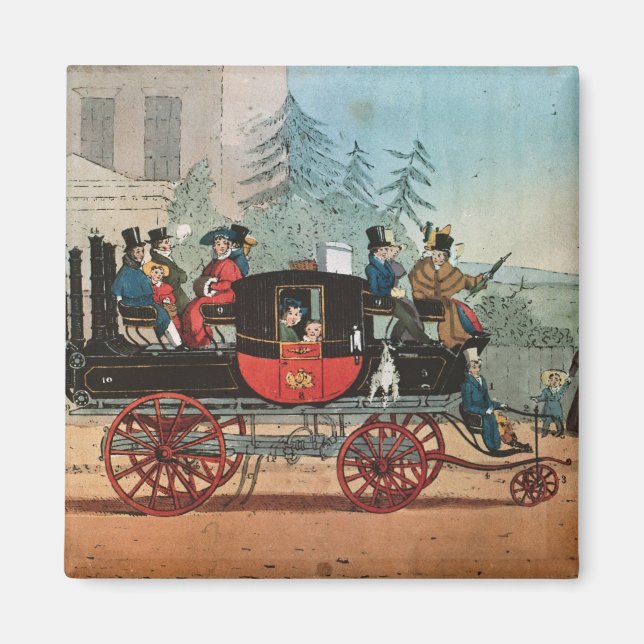 Der Dampftrainer Magnet (Vorne)