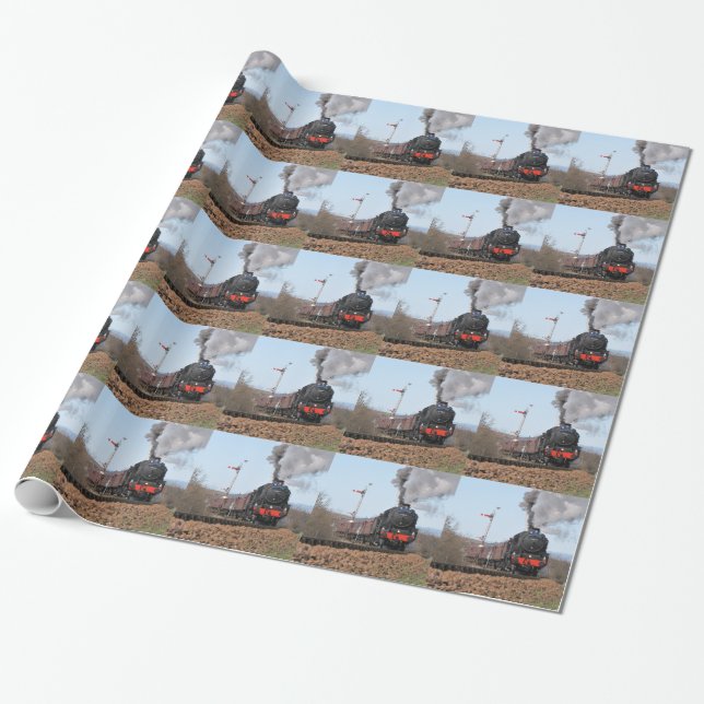 Der Dampfzug Großbritanniens III Geschenkpapier (Ungerollt)