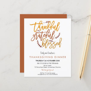 Der dankbare, gesegnete Erntedank