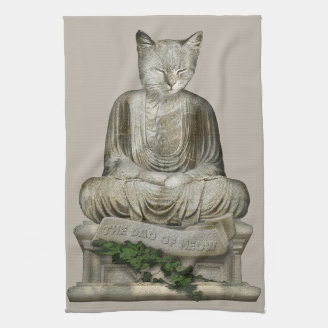 Der Dao von Meow Küchentuch (Vertikal)