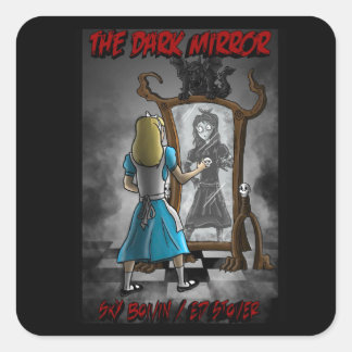 Der Dark Mirror Collector Pin 1 Quadratischer Aufkleber