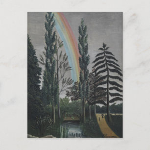 Der Daumesnil-See von Henri Rousseau, Vintage Kuns Postkarte