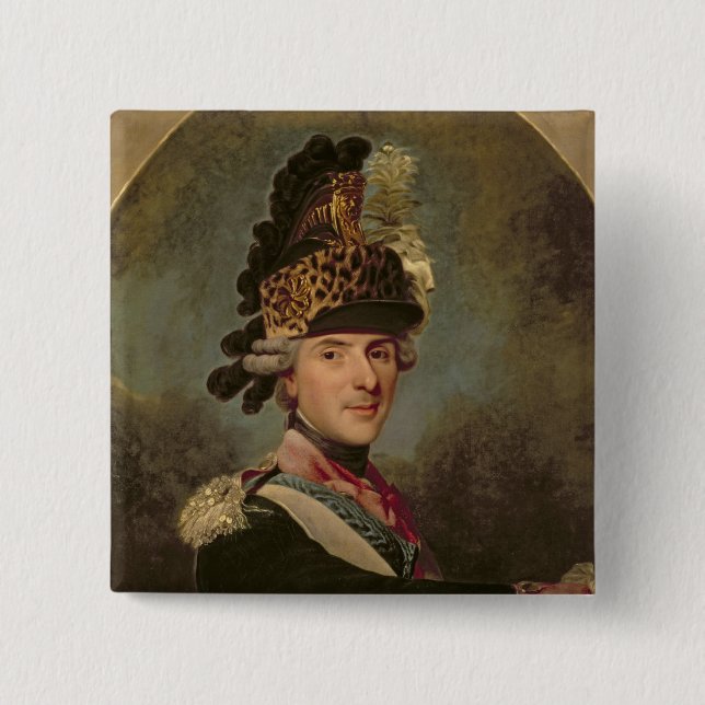 Der Dauphin, Louisde Frankreich, 1760's Button (Vorderseite)