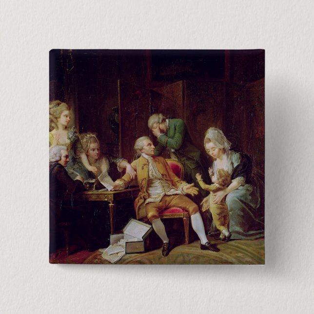 Der defekte Vertrag Button (Vorderseite)