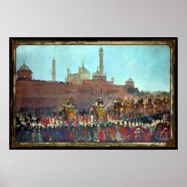 Der Delhi Durbar von 1903 Poster