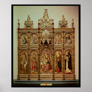 Der Demidoff Altarpiece, 1476 Poster