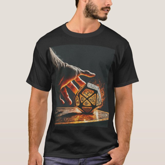 Der Den des Drachen T-Shirt (Vorderseite)